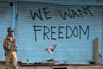 تصاویر/ اوضاع متشنج در کشمیر