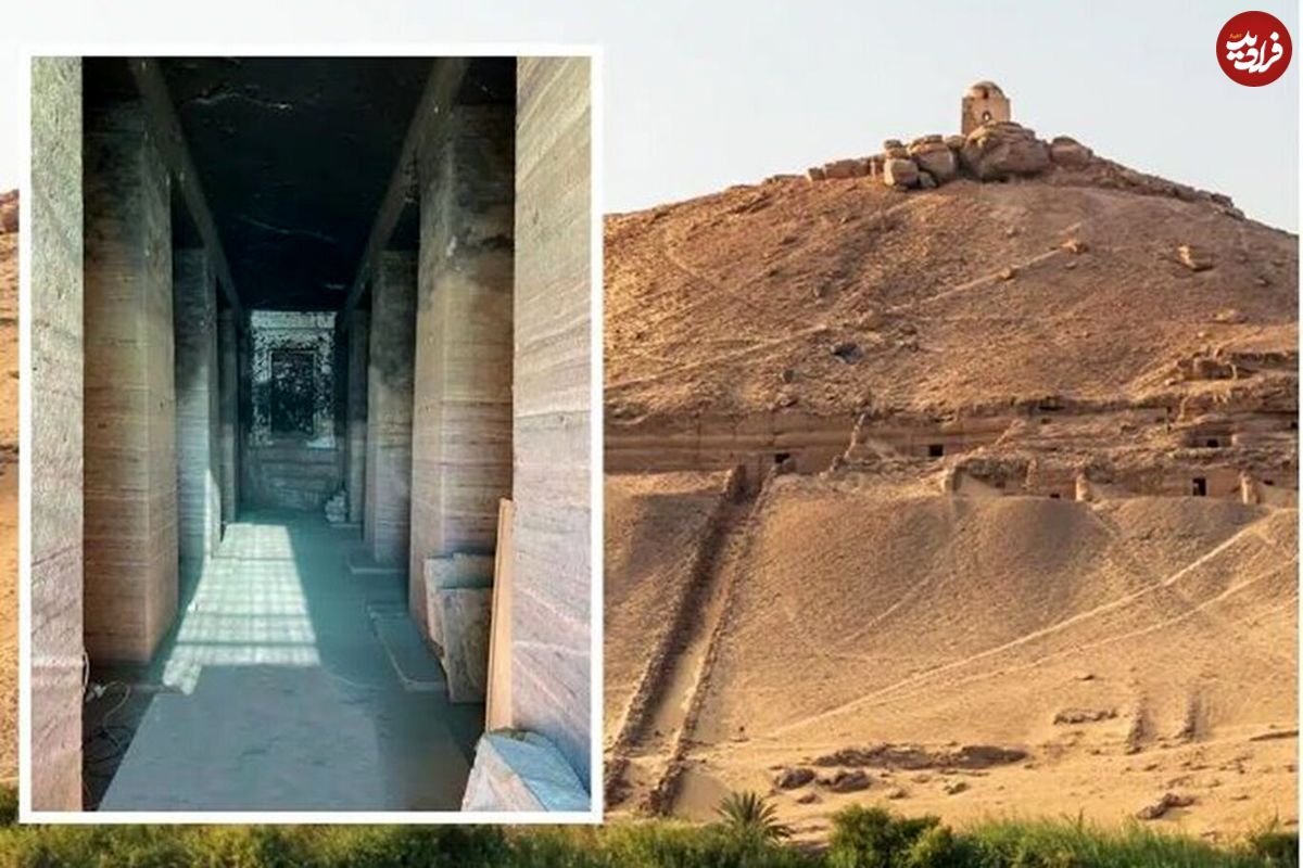 (تصاویر) کشف قدیمی‌ترین مقبره مصر باستان با نماد‌هایی از غلبه نور بر تاریکی!