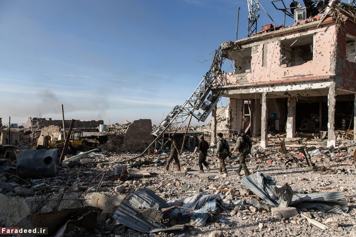 تصاویر/ شهر نجات یافته از دست داعش