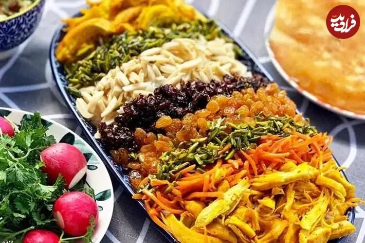 هفت رنگ پلو تهرانی؛ اگر به دنبال اصالت و زیبایی سفره مهمانی خود هستید