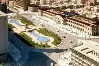 عکس| سفر زمان؛ درخت‌کاری در «میدان توپخانه» در زمان ناصرالدین شاه