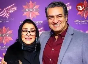 عکس| سفر زمان؛ «جمیله، خواهر فردین» در جوانی با روبندۀ توری؛ سال 68