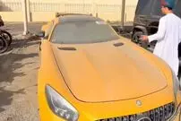 (ویدیو) رها کردن ماشین های لوکس و برند وسط بیابان