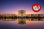 عکس؛ سفر در تاریخ؛ «عمارت عالی قاپو اصفهان» در سال ۱۳۱۱ خورشیدی