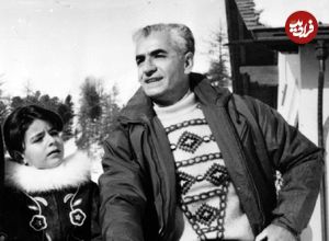 عکس| سفر در زمان؛ «محمدرضا پهلوی و فرح» در تعطیلات و در سنت موریتز سوئیس؛ سال 47