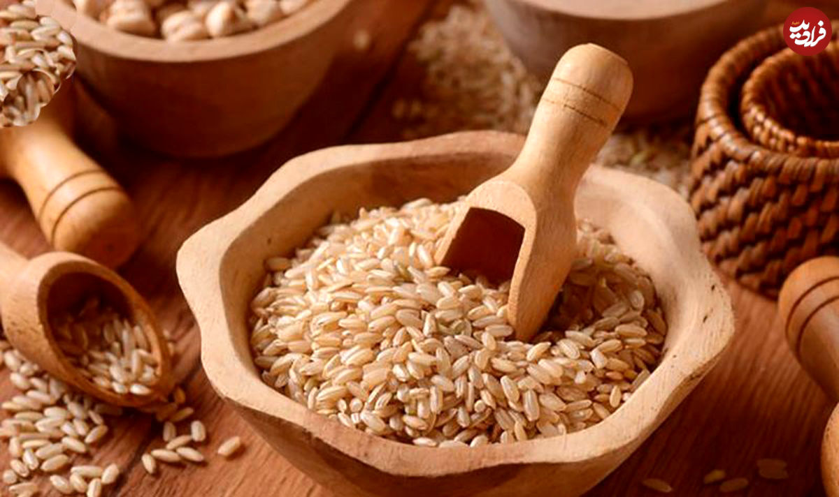 فواید مصرف برنج قهوه‌ای
