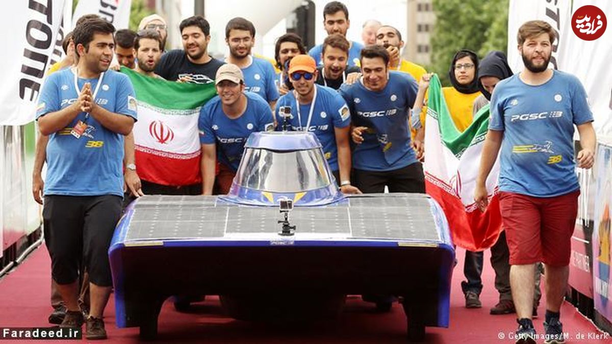 (تصاویر) "غزال ایران" در بین برترین خودروهای خورشیدی جهان