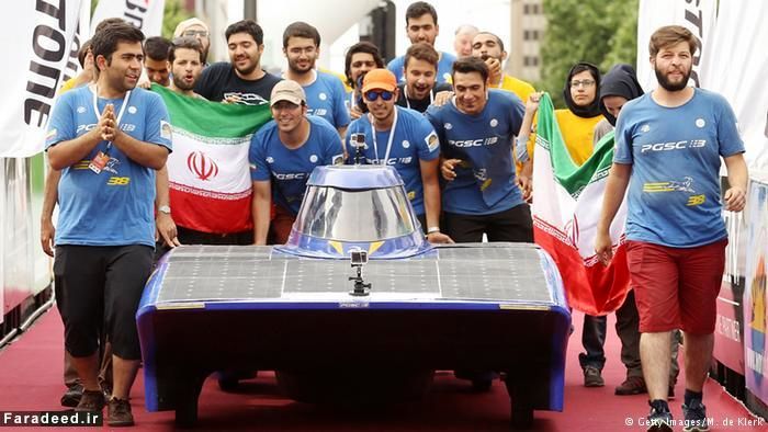 (تصاویر) "غزال ایران" در بین برترین خودروهای خورشیدی جهان