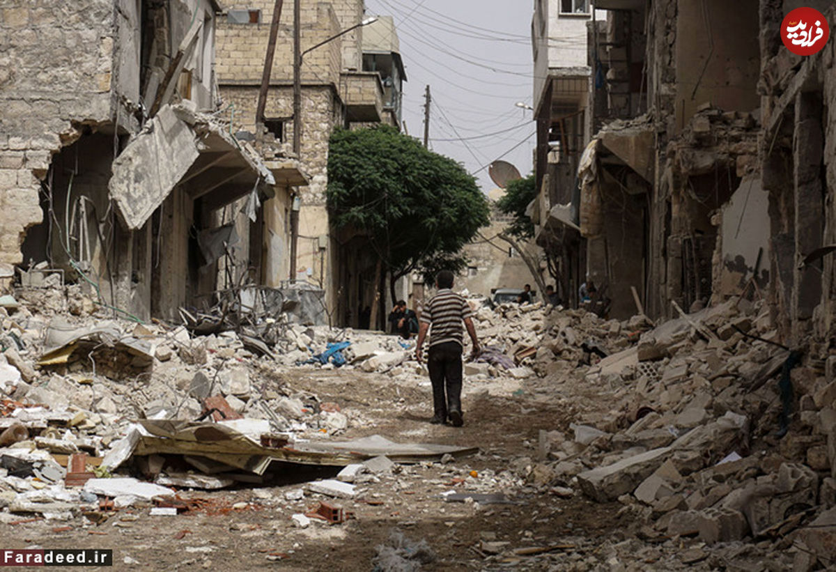 تصاویر/ حلب ویران شده در انتظار آتش بس