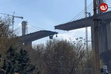 ببینید | تصاویر کمتر دیده شده از لحظه حمله دشمن اسرائیلی-آمریکایی به پل بی 1 کرج