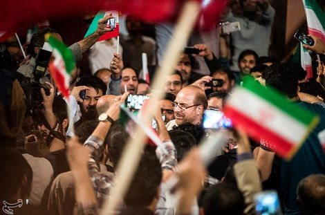 تصاویر/ اجتماع هواداران قالیباف در تهران
