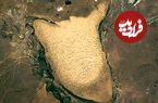 حلزون شنی غول‌آسایی که در نزدیک دریای خزر می‌خزد