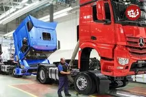 ببینید| صفر تا صد تولید کامیون های برقی مرسدس بنز در کارخانه