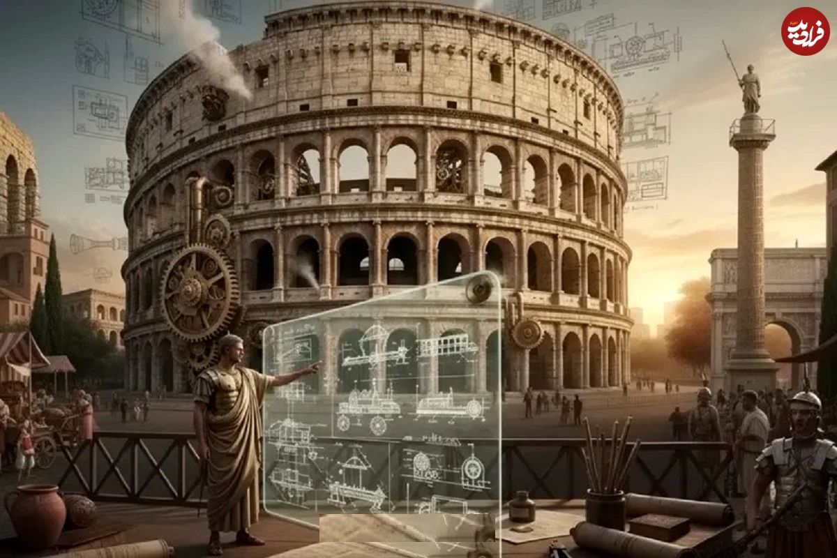تصاویر؛ ۲۰۰۰ سال پیش، روم باستان این تکنولوژی‌ها را داشت: موتور بخار و درهای اتوماتیک!