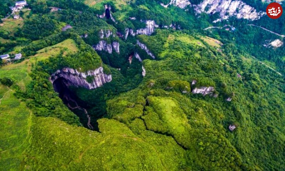 (عکس) زندگی شگفت انگیز زیر ۳۰۰ متری زمین در چین