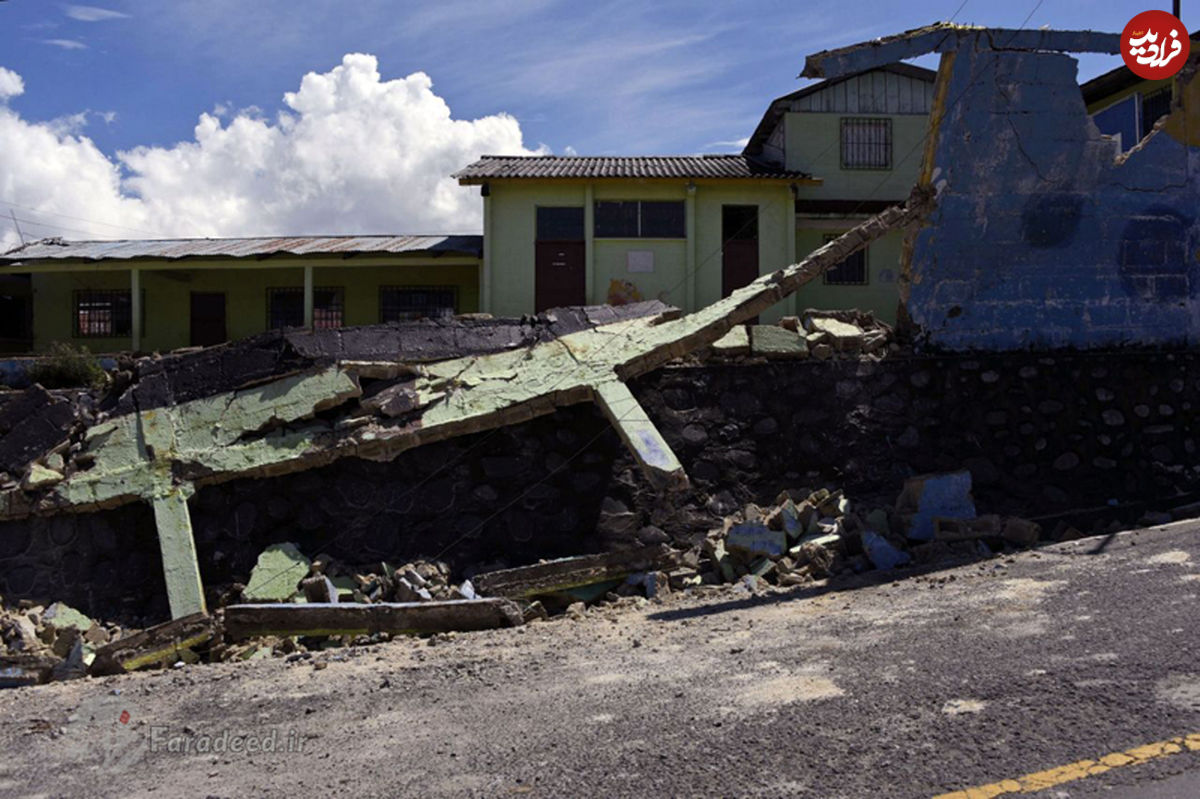 تصاویر/ خسارت‌های زلزله قرن در مکزیک