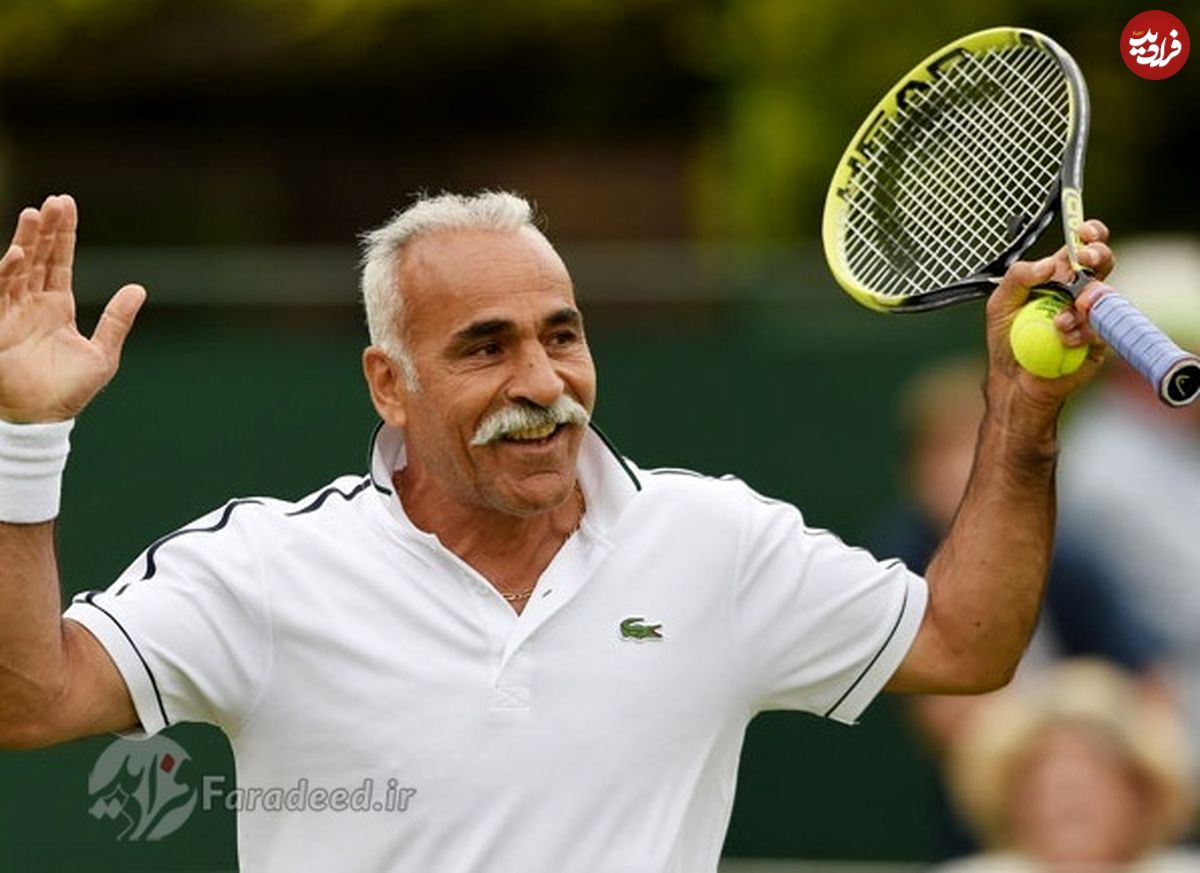 منصور بهرامی؛ ستاره ایرانی تنیس نمایشی