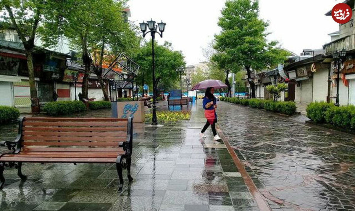 تداوم بارش باران در بیشتر مناطق کشور