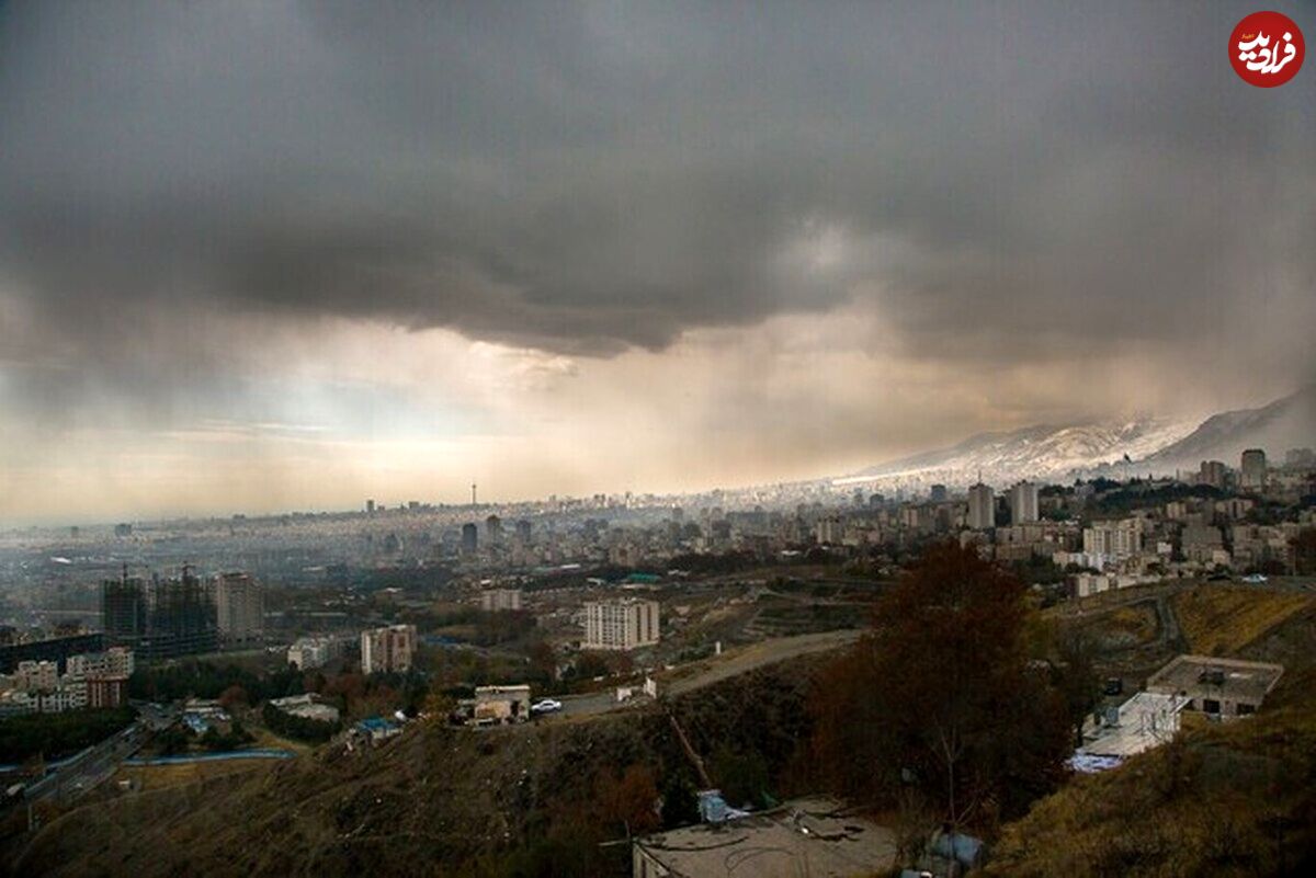 هشدار زرد هواشناسی برای سه‌شنبه و چهارشنبه تهران
