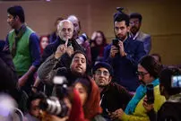 تصاویر/ درگیری پژمان بازغی با یک خبرنگار