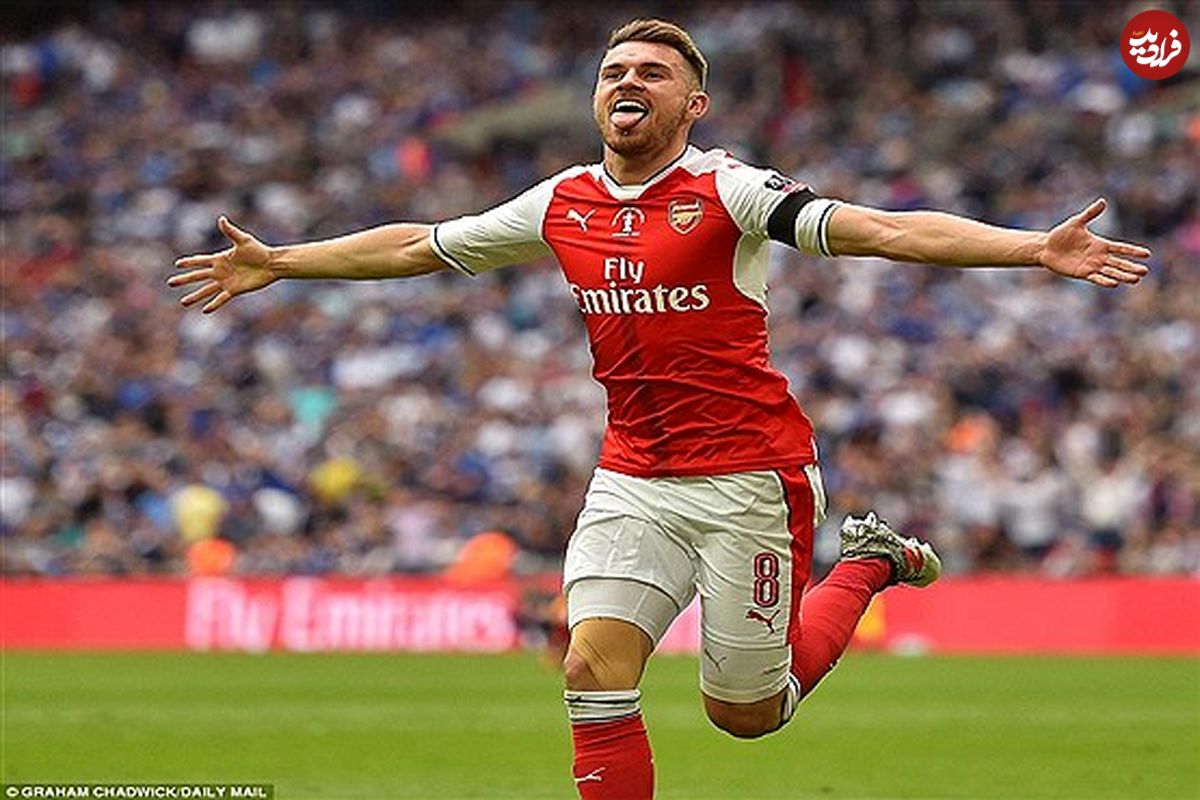 «آرون رمزی» دیشب گل زد!