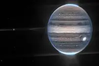 عکس| سیاره مشتری از نگاه تلسکوپ فضایی جیمز وب