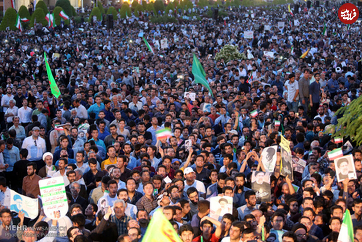 تصاویر/ اجتماع هواداران رئیسی در اصفهان