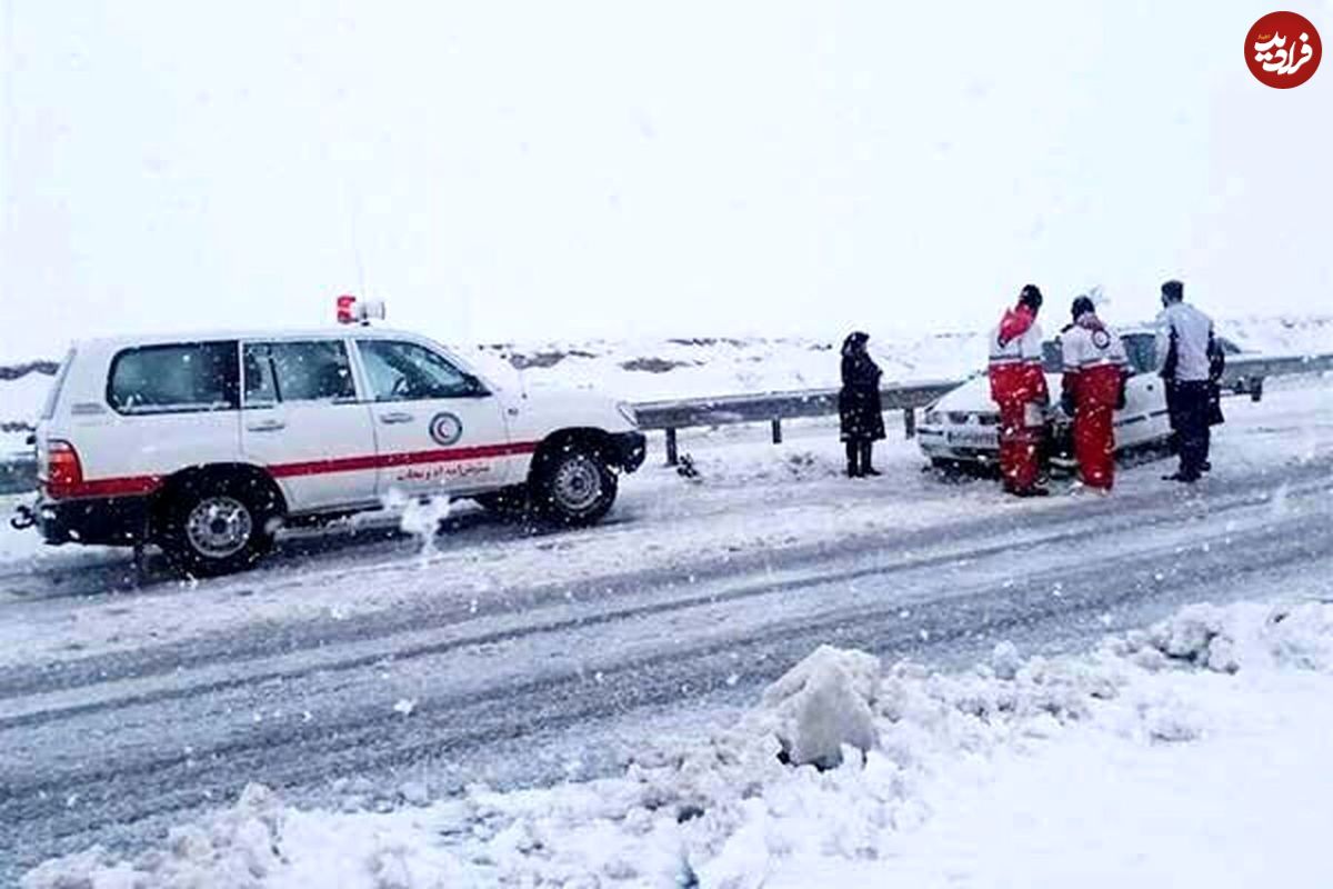 ۲۷ استان درگیر برف و کولاک؛ امدادرسانی به ۷۰۸ نفر در ۱۱ استان
