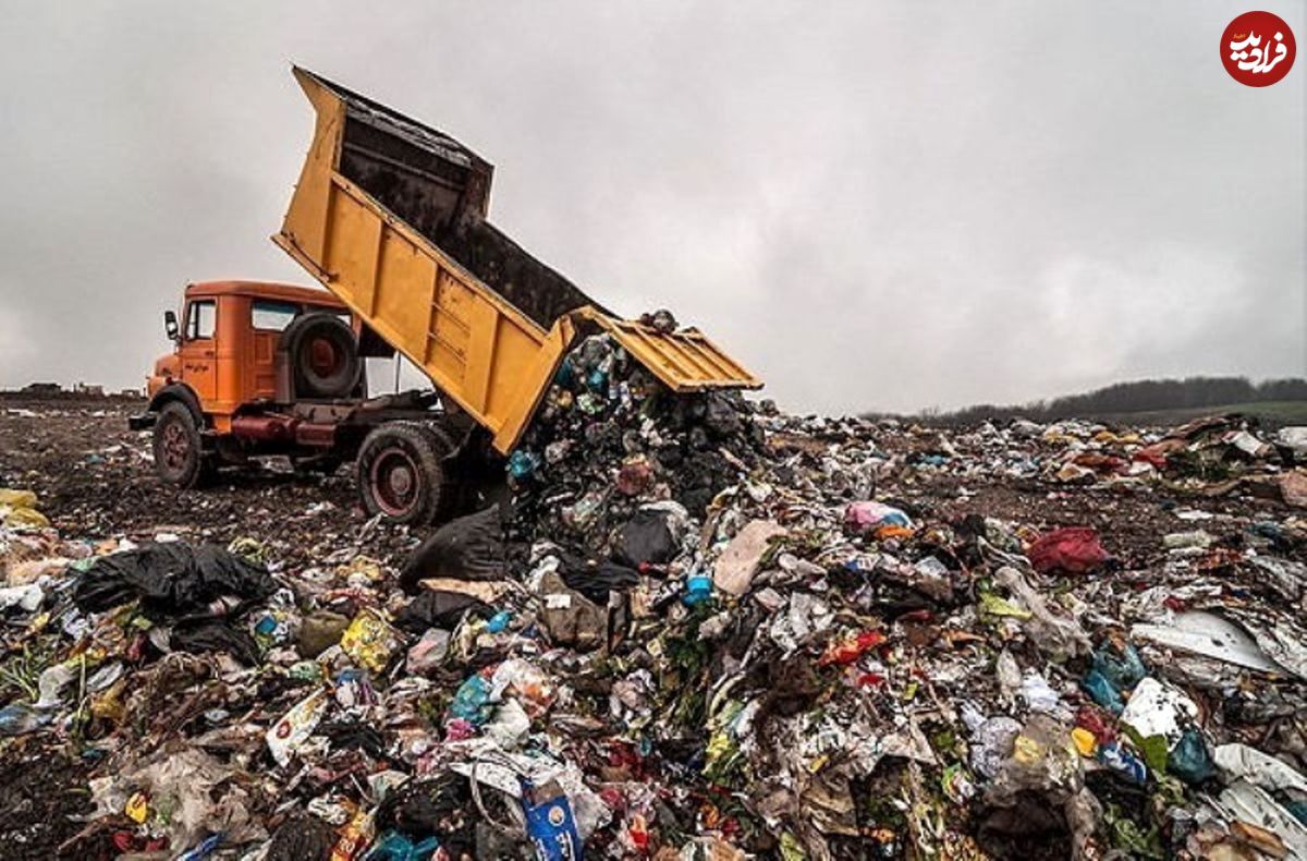 "زباله شهر" در همسایگی اهواز