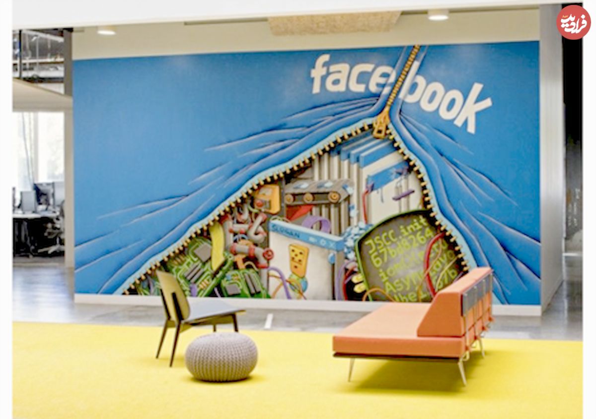 تصاویر/ کارمندان فیس‌بوک در مکانی رویایی کار می‌کنند