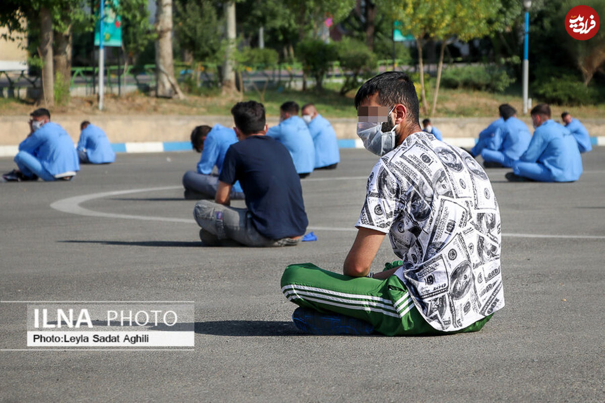 تصاویر/ دستگیری بیش از صد نفر از اراذل سابقه‌دار تهران