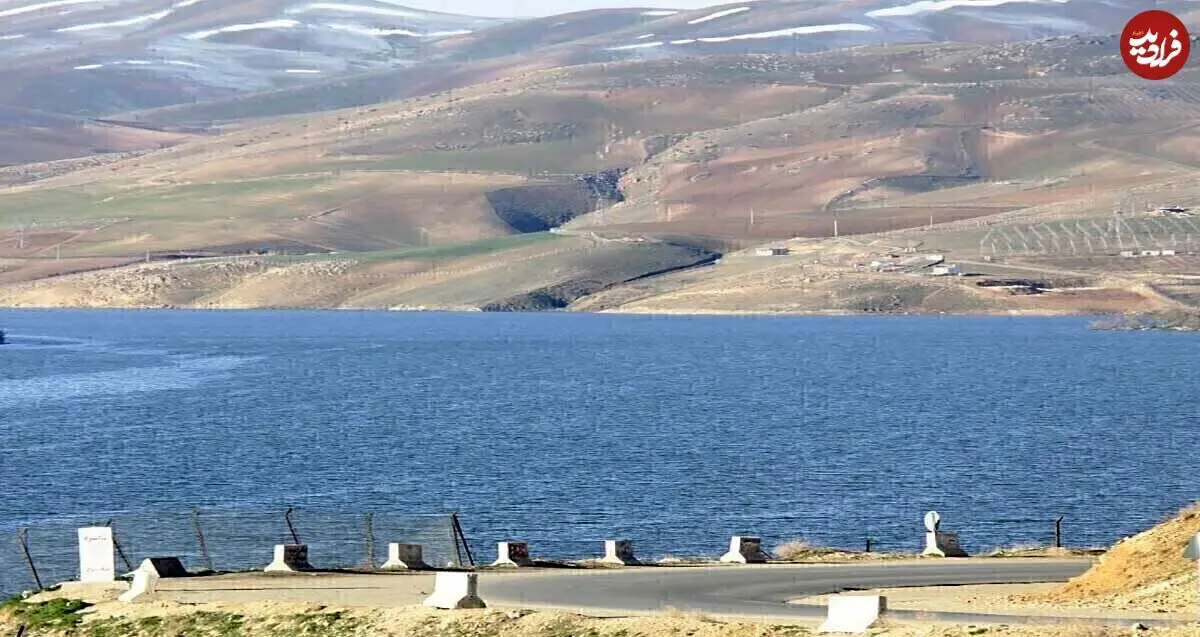 عکس عجیب از پاییزِ مهاباد به فاصله یک سال!