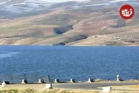 عکس عجیب از پاییزِ مهاباد به فاصله یک سال!