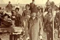 عکس| سفر به ایران قدیم؛ عکس یادگاری «توپچی‌ها» در دوران ناصرالدین شاه
