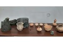کشف ۱۵ شی عتیقه در جیرفت