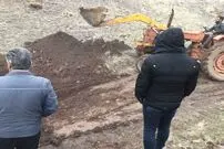 کشف جسد از زیر خروارها خاک