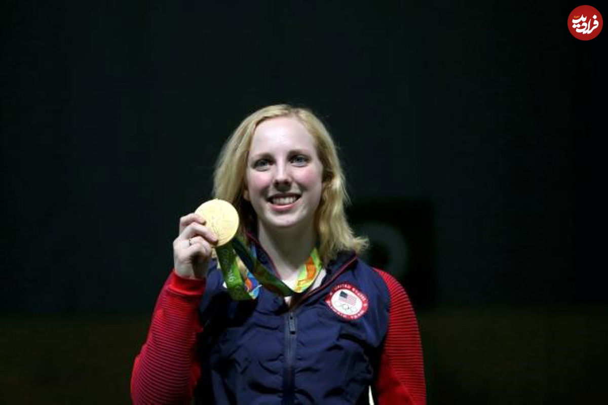 تصاویر/ دختری که اولین مدال طلای المپیک را گرفت
