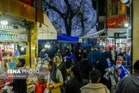 (تصاویر) خیابان ولیعصر در روز‌های پایانی سال ۱۴۰۱