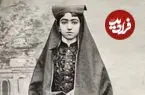 عکس| سفر زمان؛ تصویر آتلیه‌ای «دختر ایرانی با تاج گل»؛ دوران قاجار