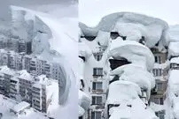 تصاویری از برف آخرالزمانی در روسیه