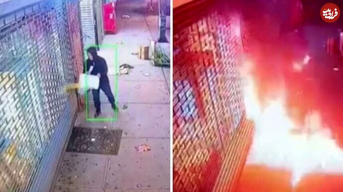 (ویدئو) مرد عصبانی رستوران را به خاطر سفارش اشتباه آتش زد!