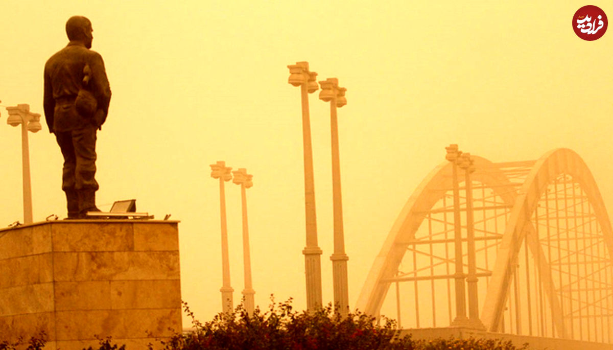 اولین قربانی گردو غبار خوزستان