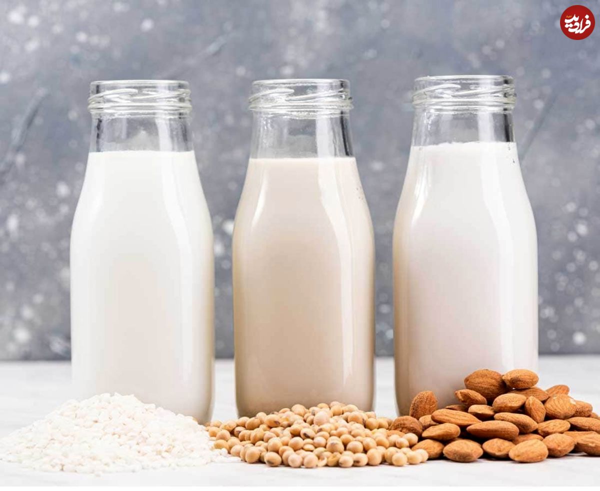 شیر‌های گیاهی را می توان جایگزین شیر لبنی کرد!