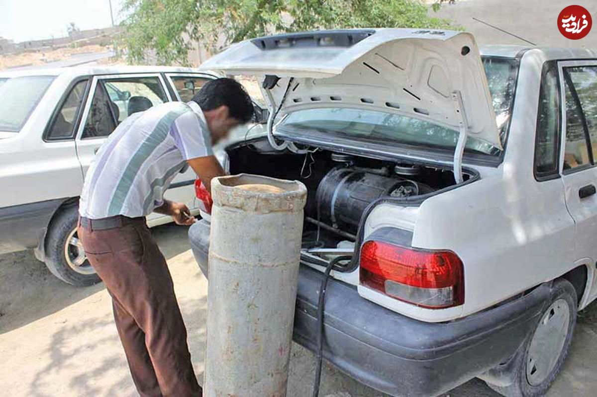 وقتی گاز خانگی سر از خیابان در میآورد