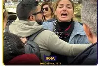 (ویدیو) جنجال درگیری لفظی با مهناز افشار در آلمان