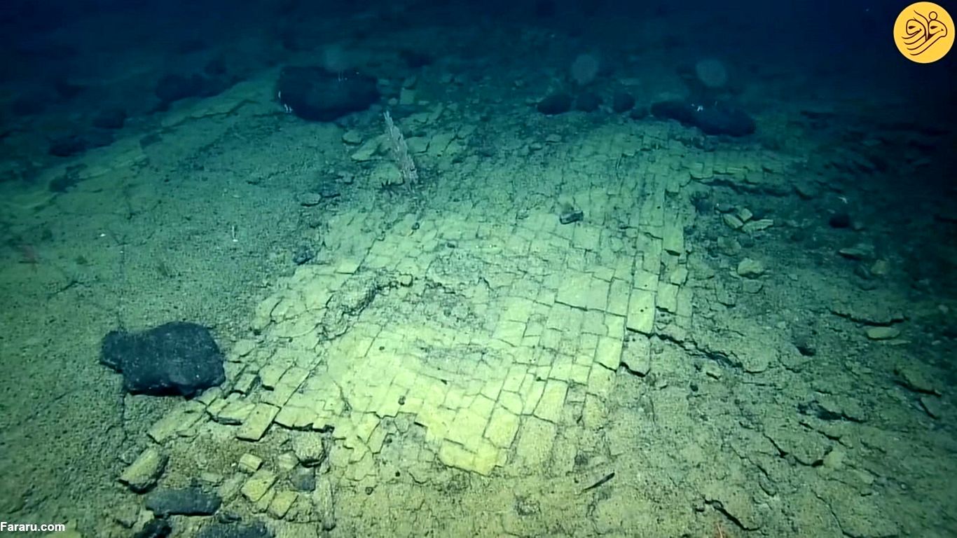 (ویدئو) کشف سنگ‌فرش عجیب در اعماق اقیانوس دانشمندان را شگفت‌زده کرد