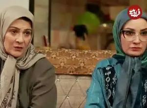 عکس| سفر در زمان؛ «فهیمه و رحمت» در پشت صحنه سریال پایتخت 7؛ سال 1403