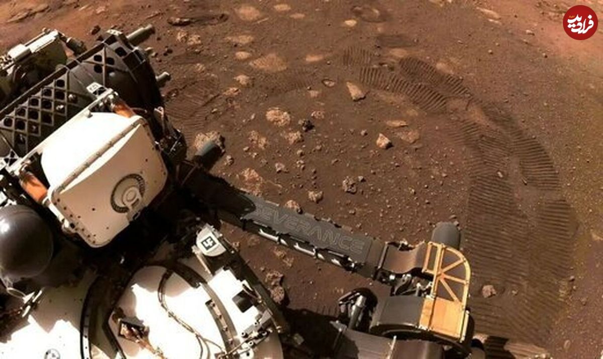 (عکس) سلفی بامزه ربات ناسا بر سطح مریخ