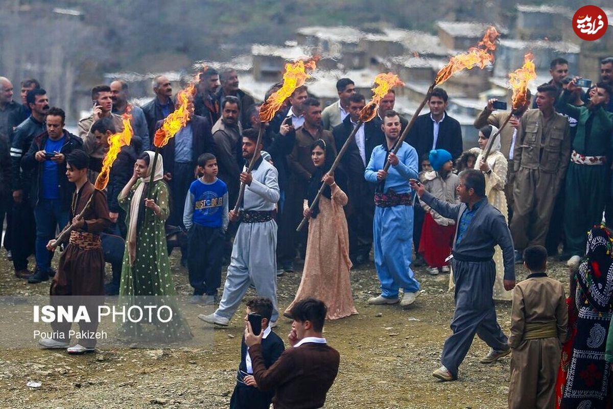 (تصاویر) پیشواز زیبای نوروز در کردستان