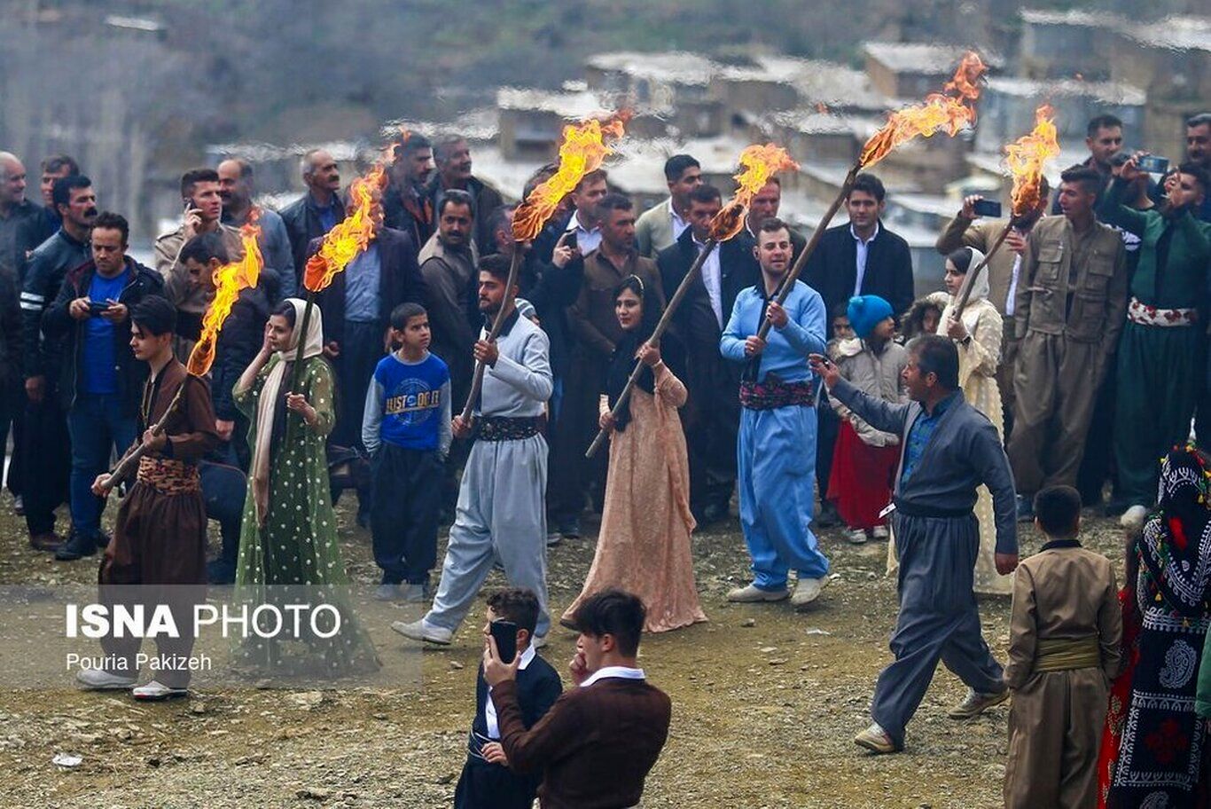 (تصاویر) پیشواز زیبای نوروز در کردستان